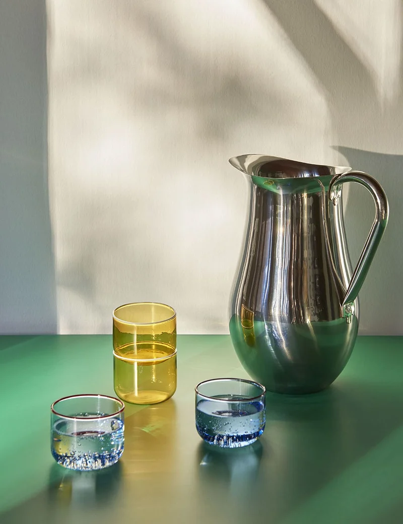 Indian steel pitcher XL