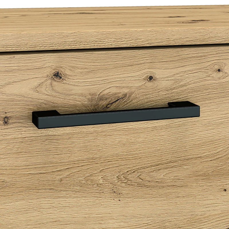 Buffet 2 portes 3 tiroirs 138 cm Liora Bois