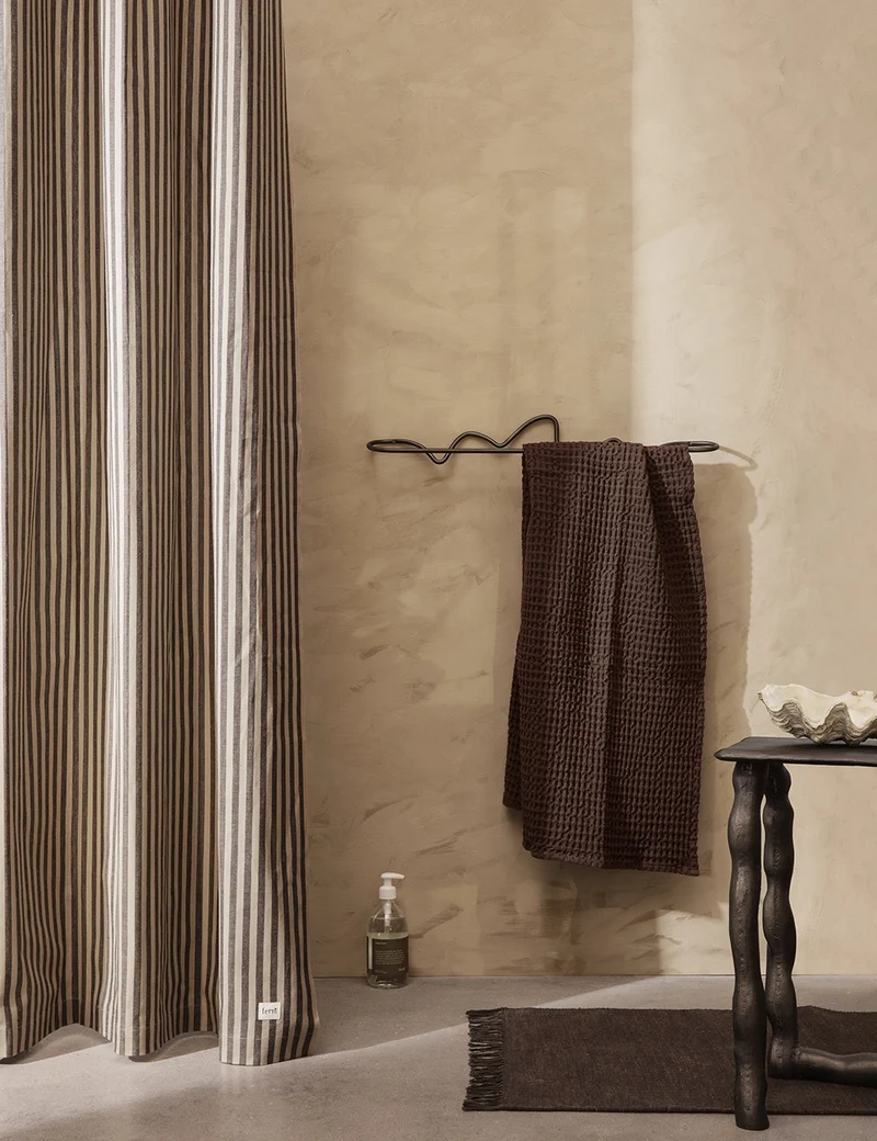 cortina ducha chambray