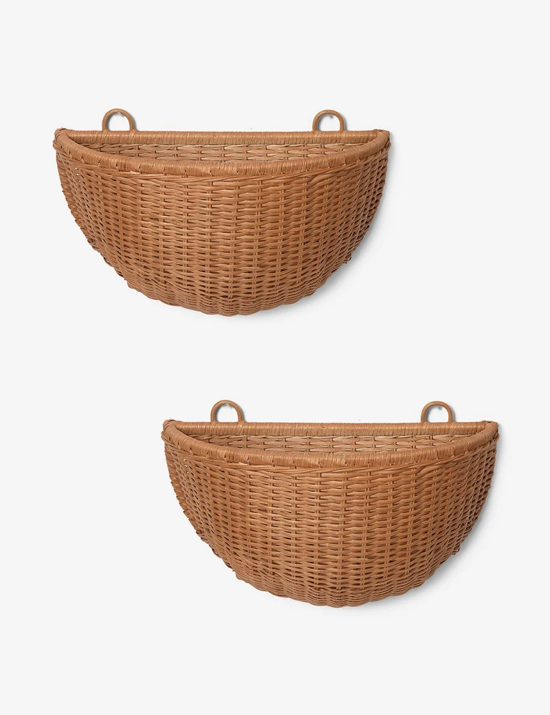 braided wall pockets set