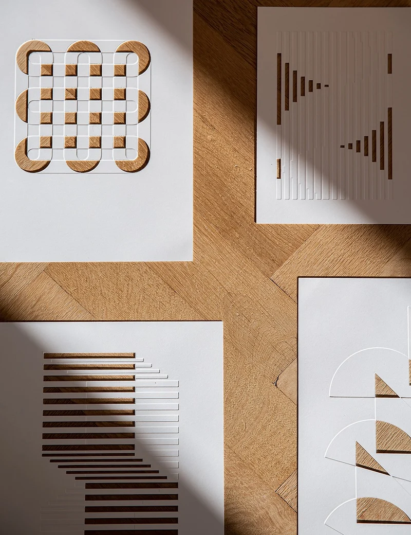 shifted lines