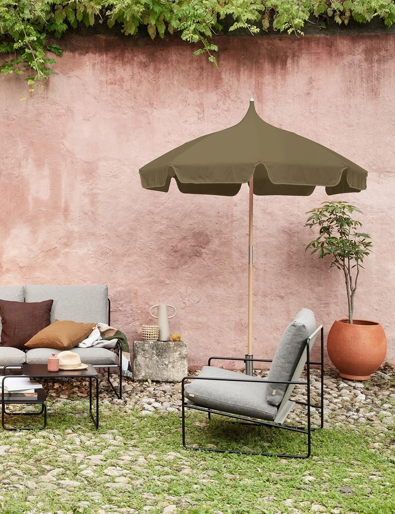 lull umbrella olive