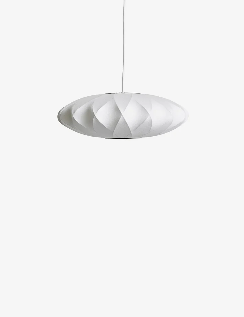 nelson saucer crisscross pendant