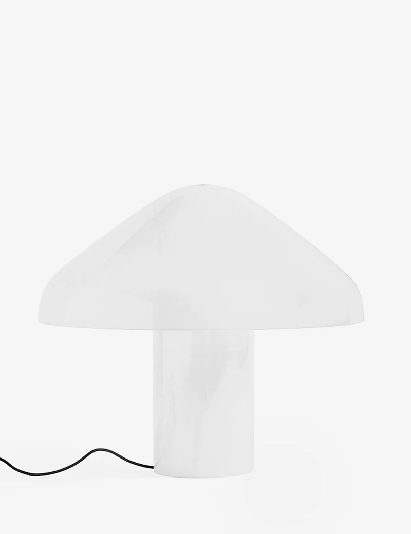 pao glass table lamp