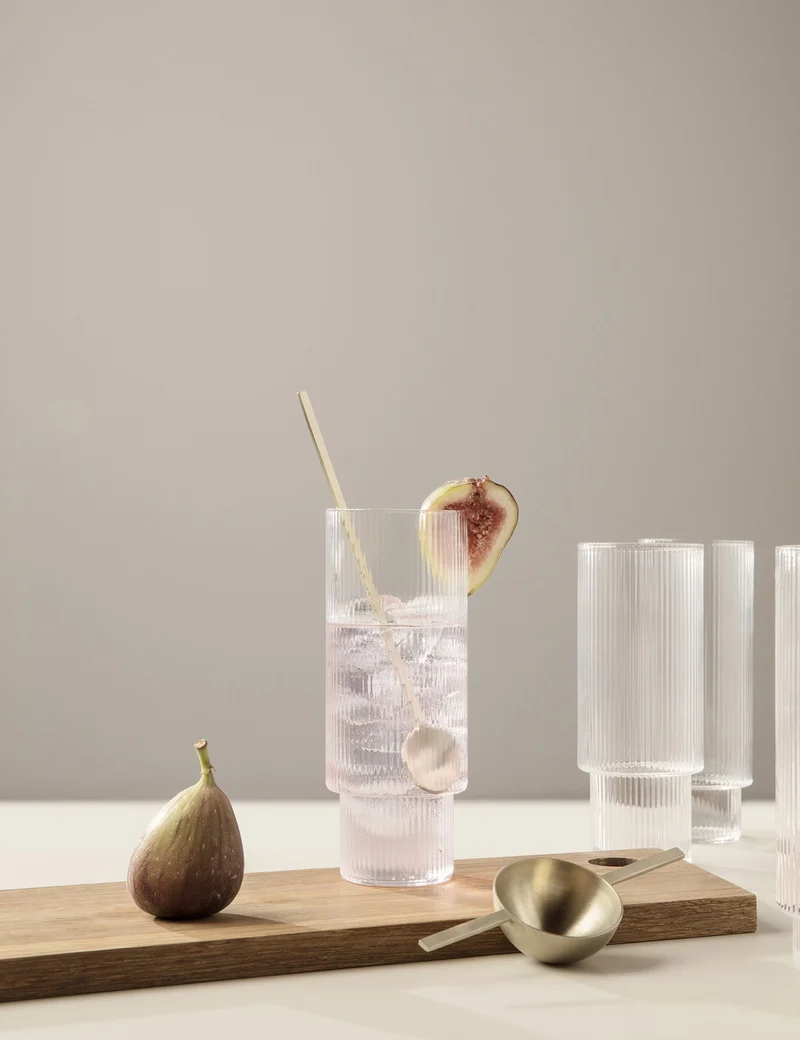 vasos ripple altos 4 set