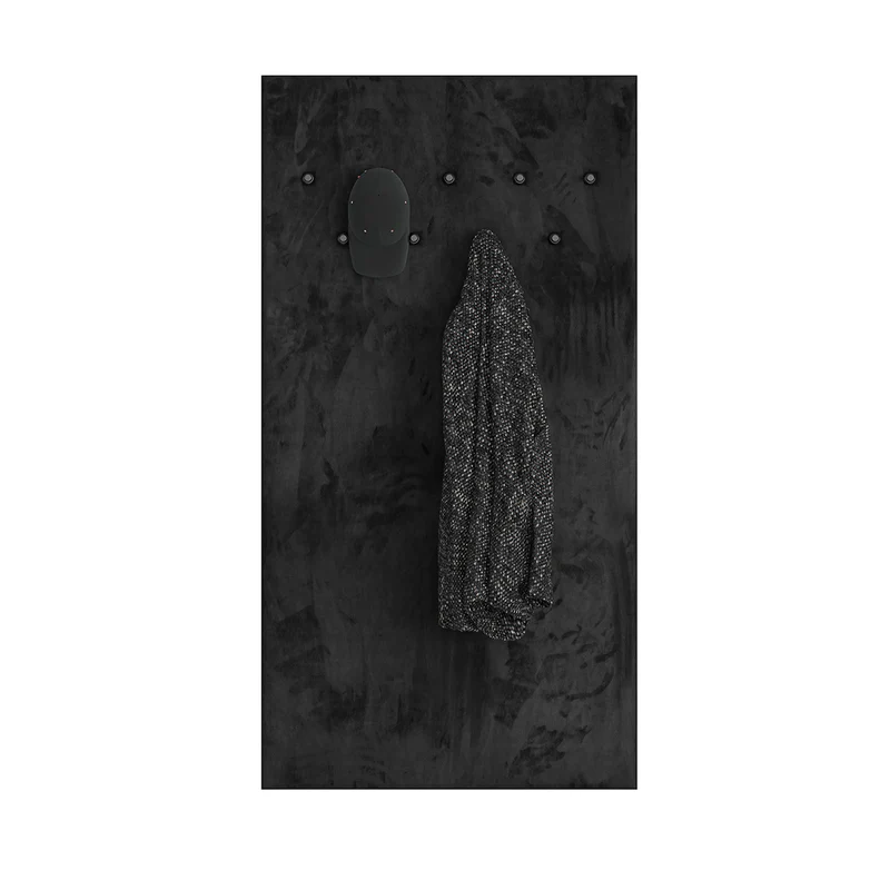 Porte-manteau mural 9 patères Nilo Bois