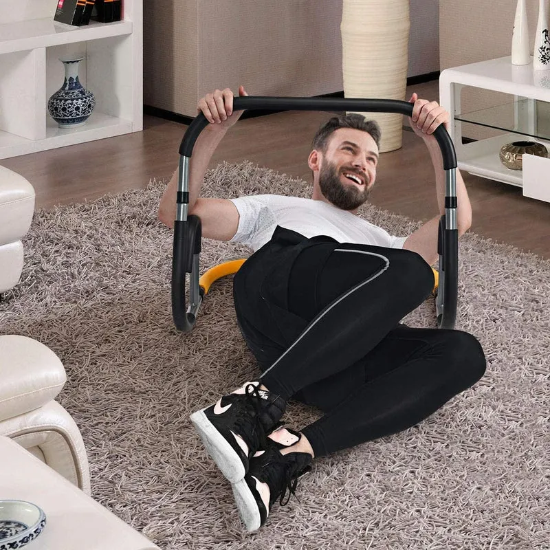 Portable Ab Fitness Crunch Machine, Black