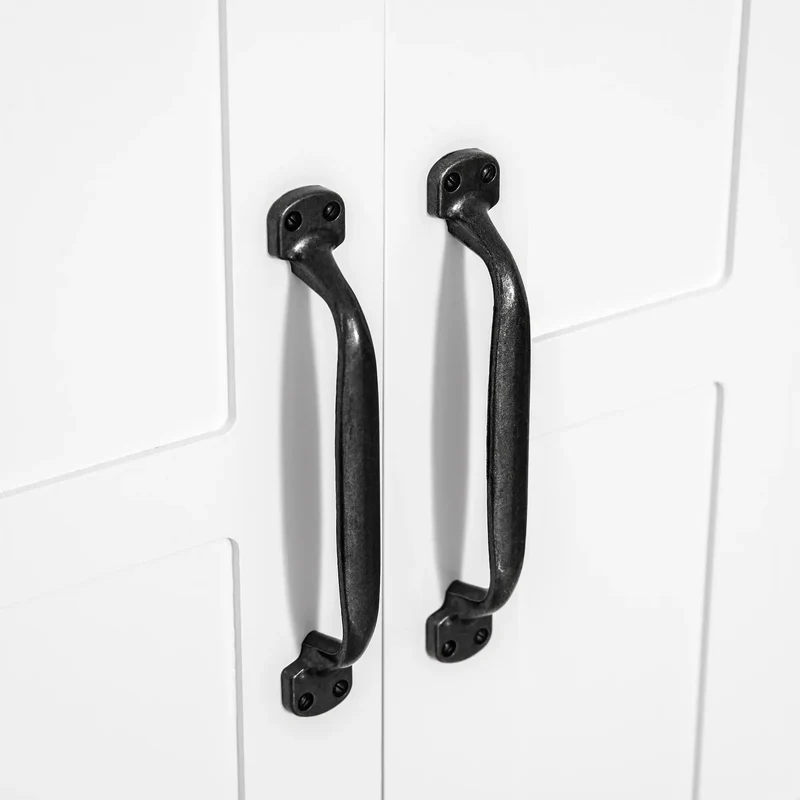 3-Piece Bathroom Furniture Set, Storage Cabinet with Drawers, Shelves, White