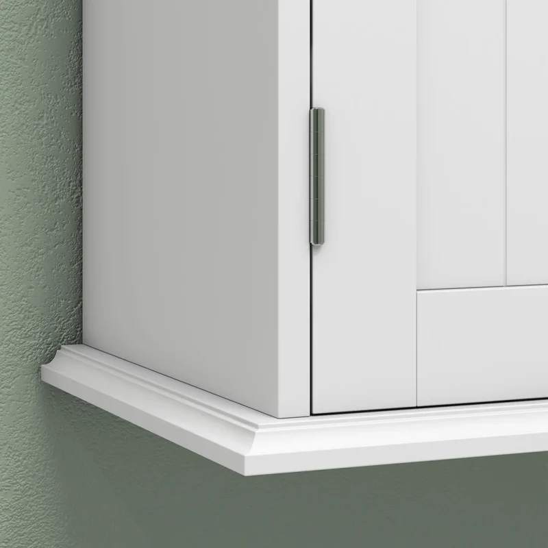 Bathroom Medicine Cabinet, 2 Doors, Adjustable Shelf, Over Toilet
