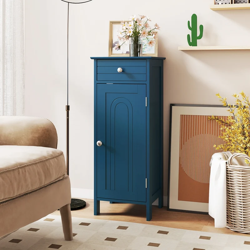 Bathroom Cabinets - Prussian Blue Collection, Dark Blue