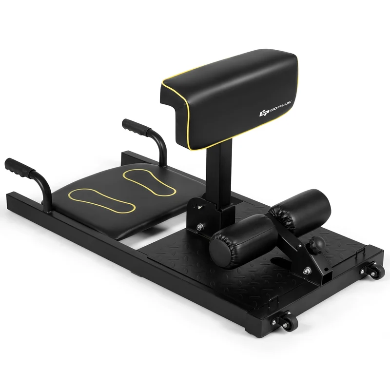 8-In-1 Home Gym Multifunction Squat Fitness Machine, Black