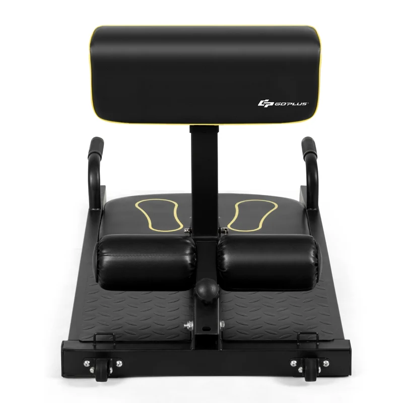 8-In-1 Home Gym Multifunction Squat Fitness Machine, Black