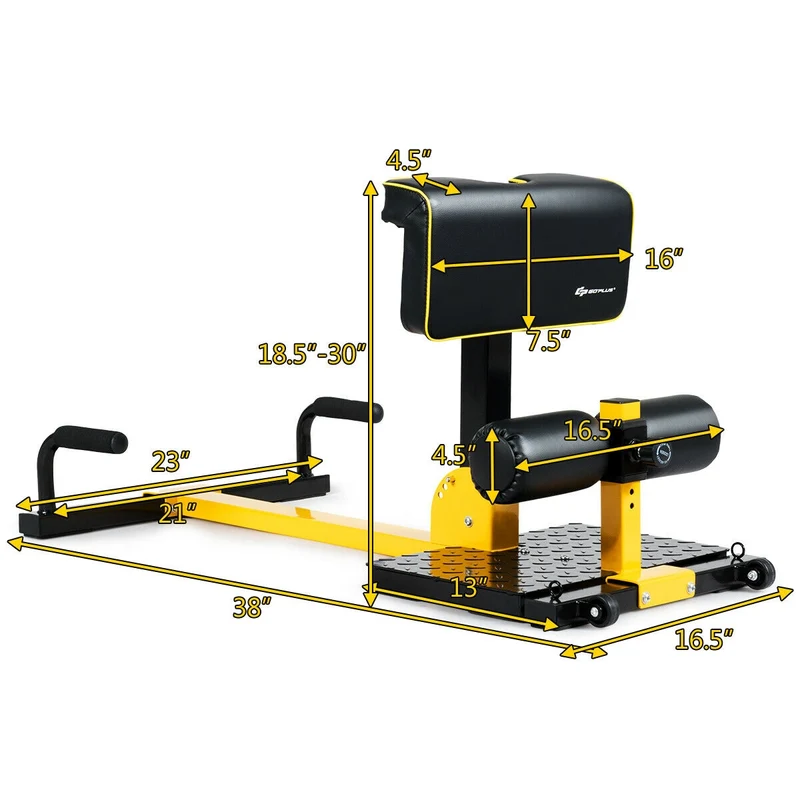 8-In-1 Multifunctional Home Gym Squat Fitness Equipment, Black