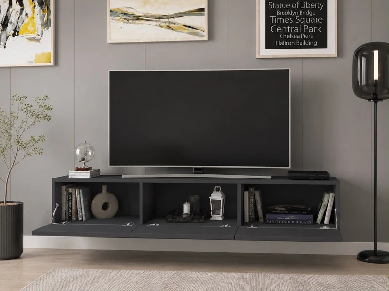 RIGI - Meuble TV suspendu 160-180 cm
