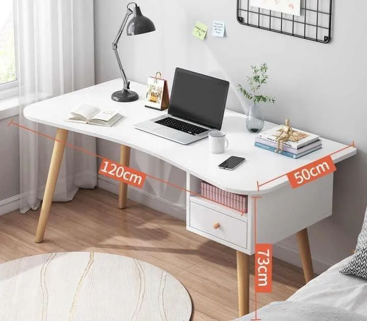 PERTUIS S3 Bureau en bois avec Rangement