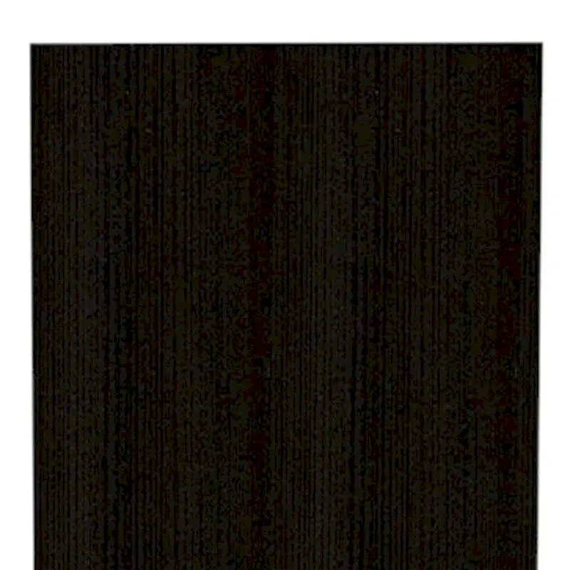 47 Armoire de garde-manger ou de rangement en bois noir - 16,9 x 47,4 x 12,3