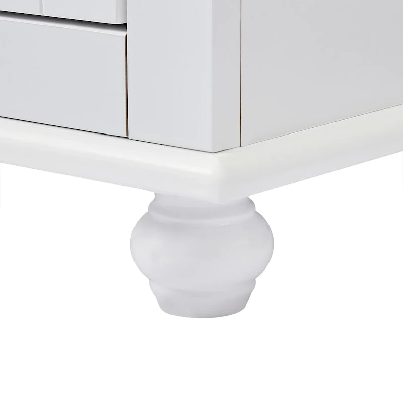 Armoire haute de rangement à deux tiroirs pour salle de bain/bureau