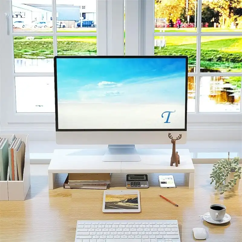 Support moniteur rehausseur 20 pouces