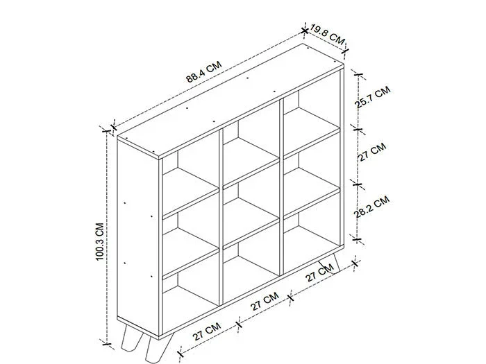Console et bibliothèque CUBE