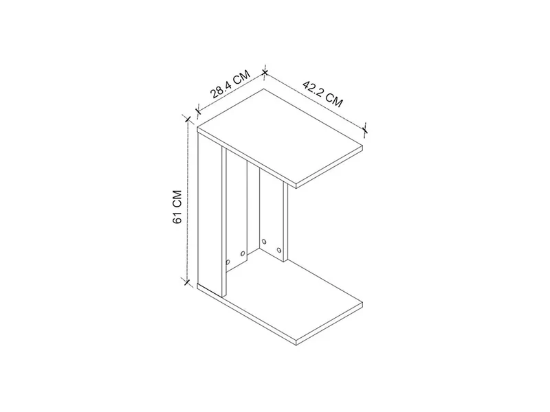 Ensemble Meuble TV+ Table basse + 2 tables d'appoint