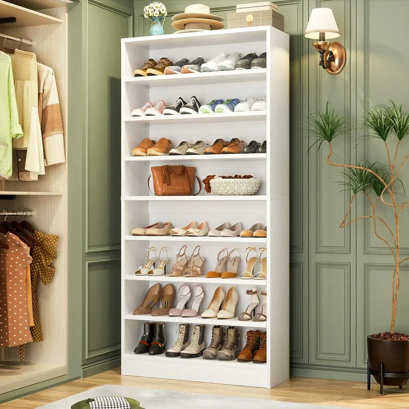 Meuble a chaussure avec Etagere NERMINE 170-180 cm - 4 a 7 Etagère