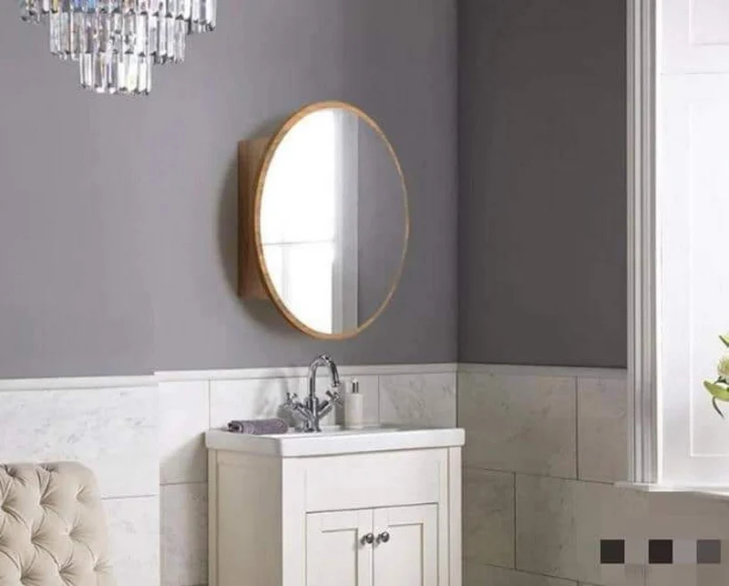 NOVA - Armoire avec miroir murale