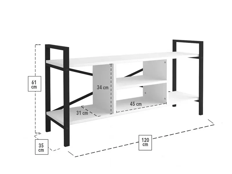 Ensemble de Meuble TV + Table basse NORD