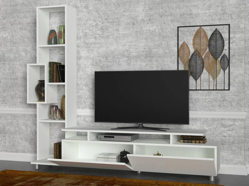 Meuble TV TULIP - Blanc