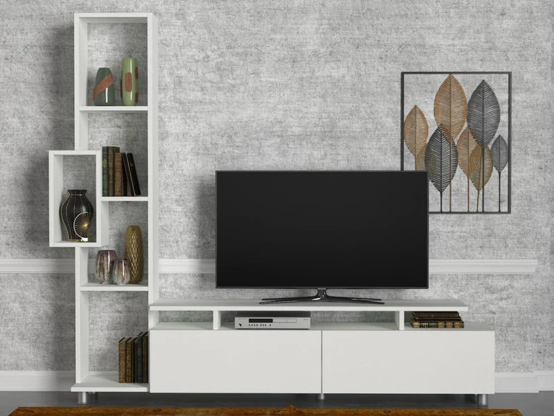 Meuble TV TULIP - Blanc