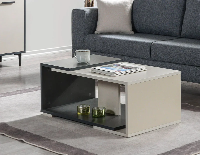Table basse Anthracite DAVA