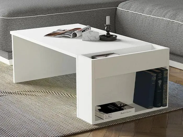 Table basse View - Blanc