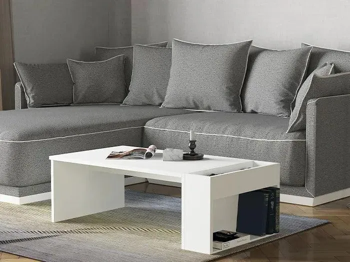 Table basse View - Blanc