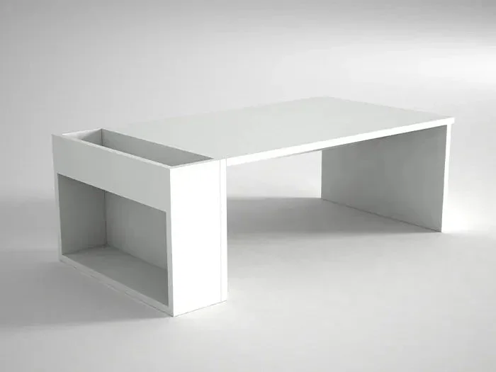 Table basse View - Blanc