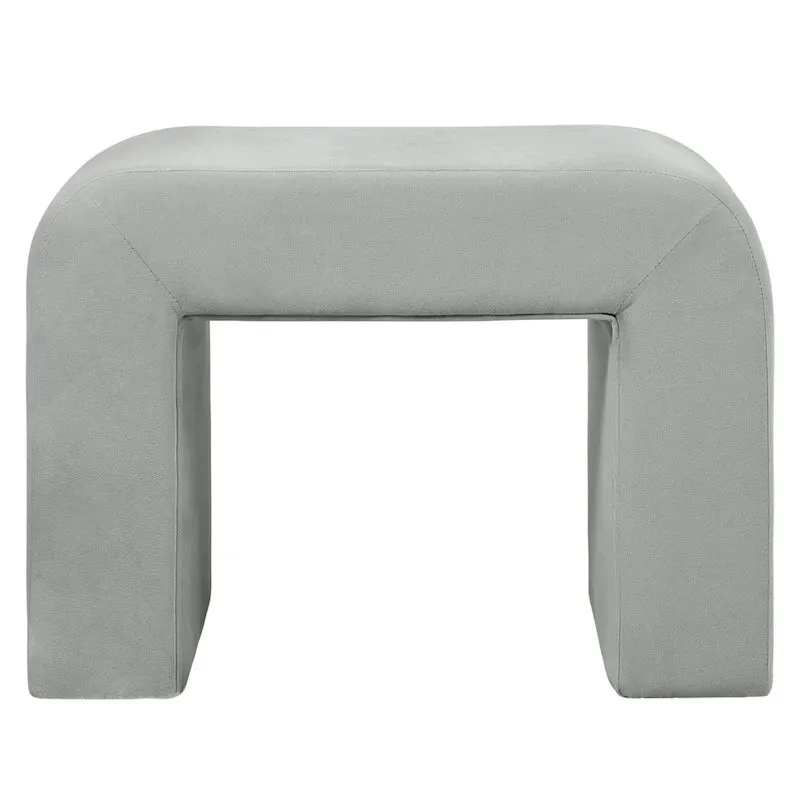 26 bancs modernes rembourrés en velours ou bouclette avec siège en mousse matelassée pour salon, chambre, bureau à domicile