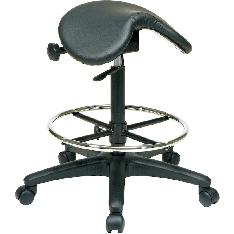 Tabouret selle sans dossier pour dessinateur