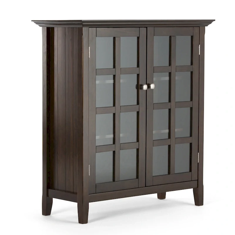 39-in. Solid Wood Storage Cabinet - 39w x 17d x 42.2h