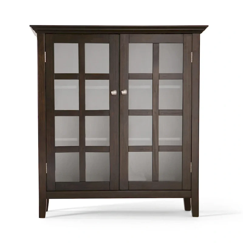 39-in. Solid Wood Storage Cabinet - 39w x 17d x 42.2h