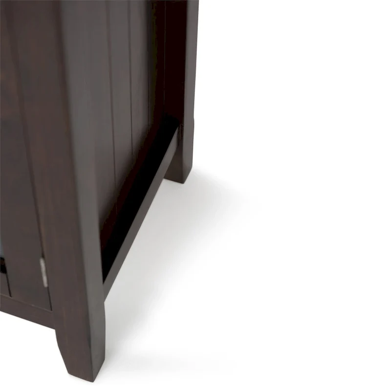 39-in. Solid Wood Storage Cabinet - 39w x 17d x 42.2h