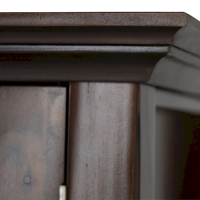 39-in. Solid Wood Storage Cabinet - 39w x 17d x 42.2h