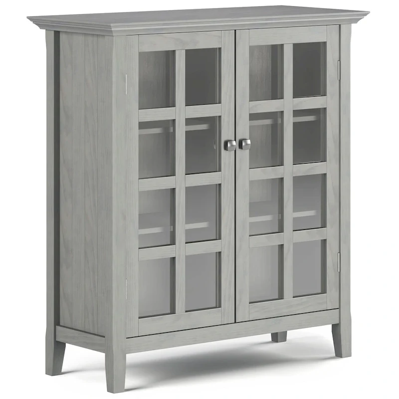 39-in. Solid Wood Storage Cabinet - 39w x 17d x 42.2h