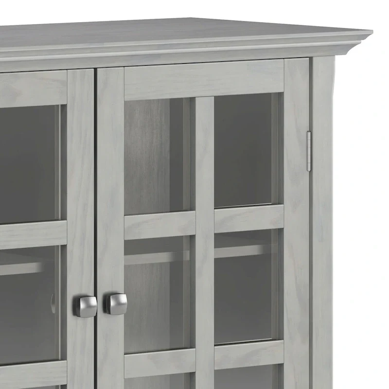 39-in. Solid Wood Storage Cabinet - 39w x 17d x 42.2h