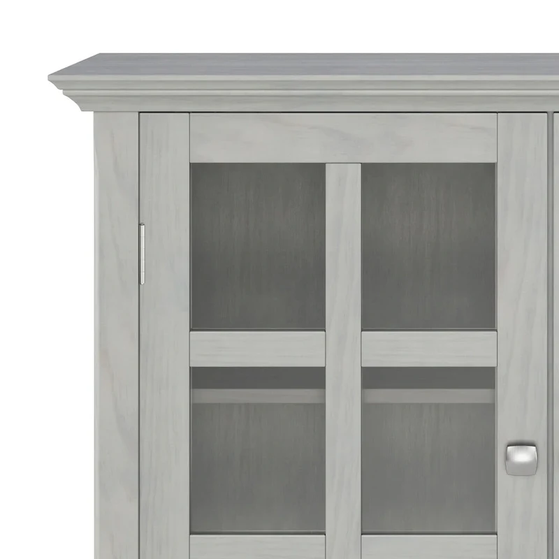 39-in. Solid Wood Storage Cabinet - 39w x 17d x 42.2h