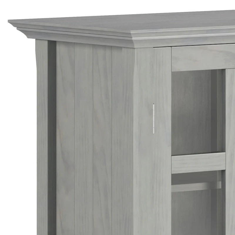 39-in. Solid Wood Storage Cabinet - 39w x 17d x 42.2h
