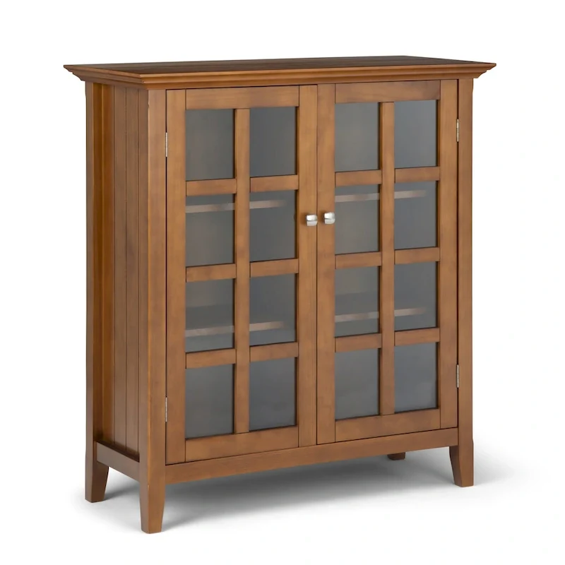 39-in. Solid Wood Storage Cabinet - 39w x 17d x 42.2h
