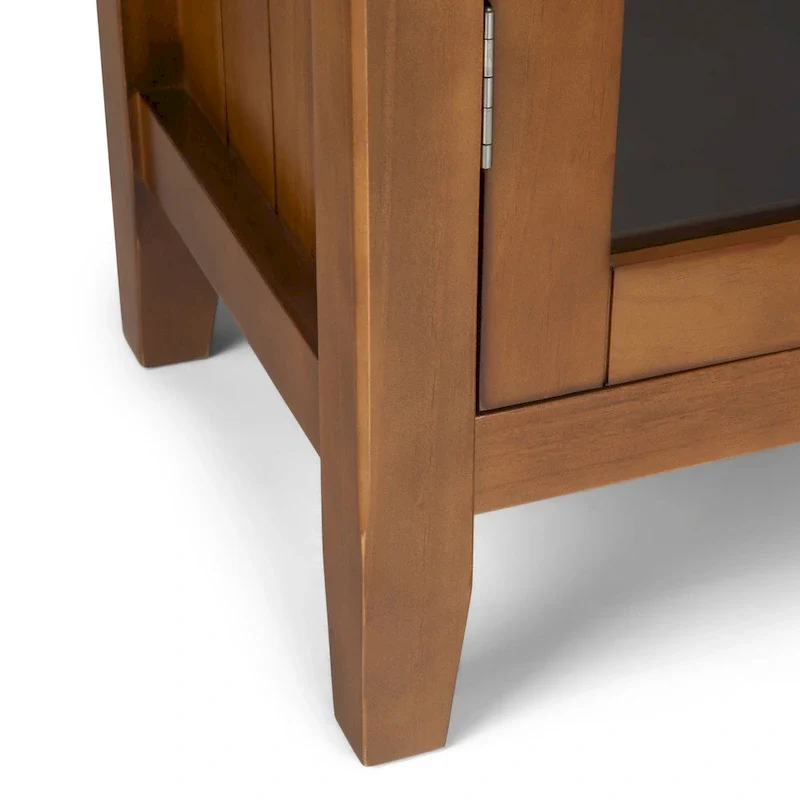39-in. Solid Wood Storage Cabinet - 39w x 17d x 42.2h