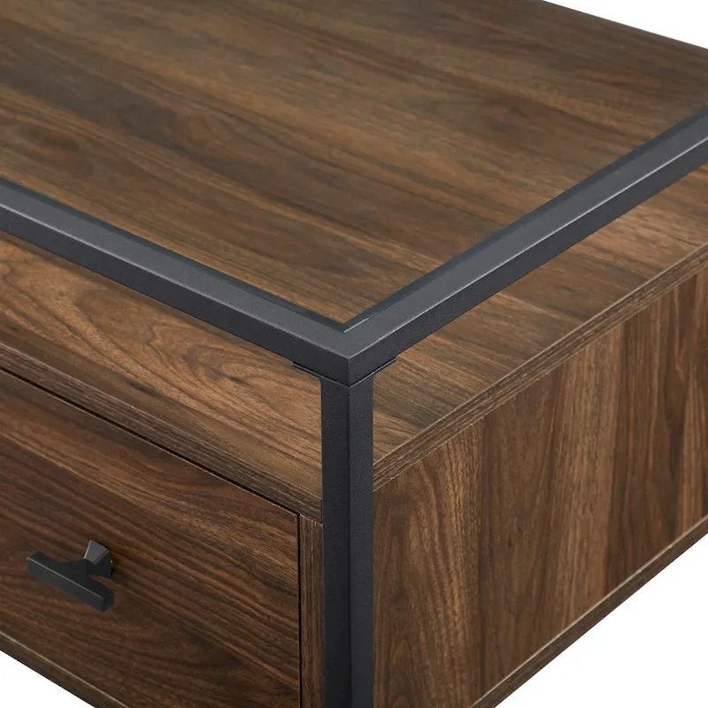Bureau d'écriture avec plateau en verre de 56 pouces