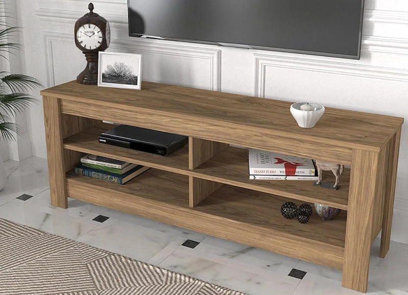 Meuble TV FROM - Noyer - 140 cm
