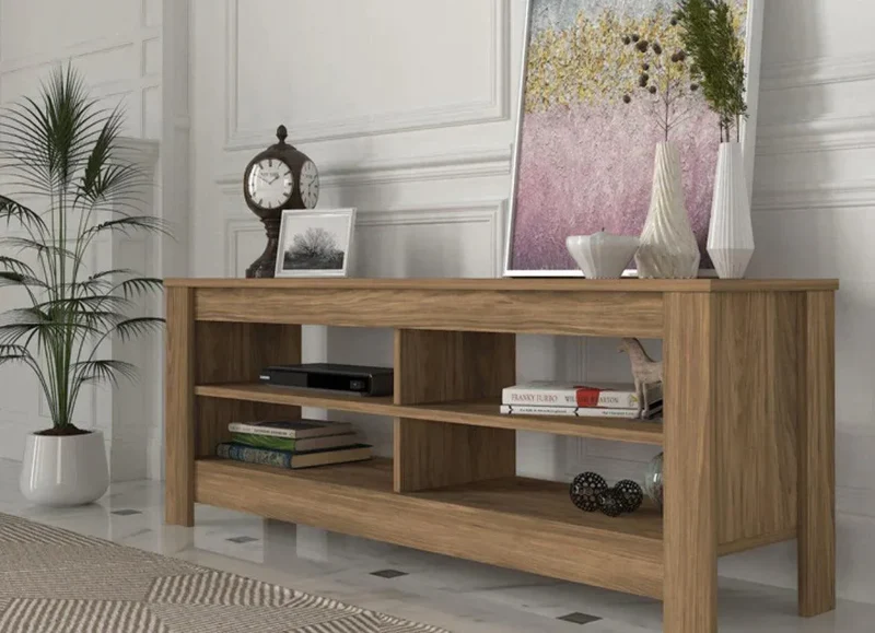 Meuble TV FROM - Noyer - 140 cm