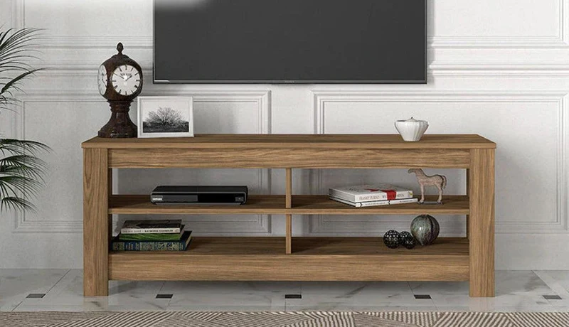 Meuble TV FROM - Noyer - 140 cm