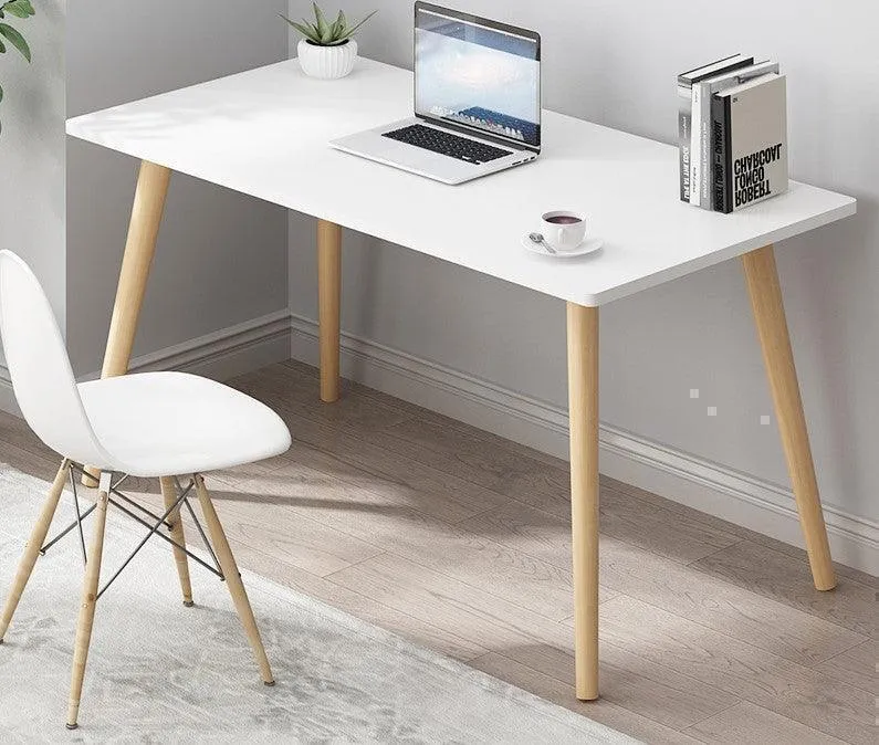 IPOTUIS V2 - Table Blanche en bois (120x60x75)cm